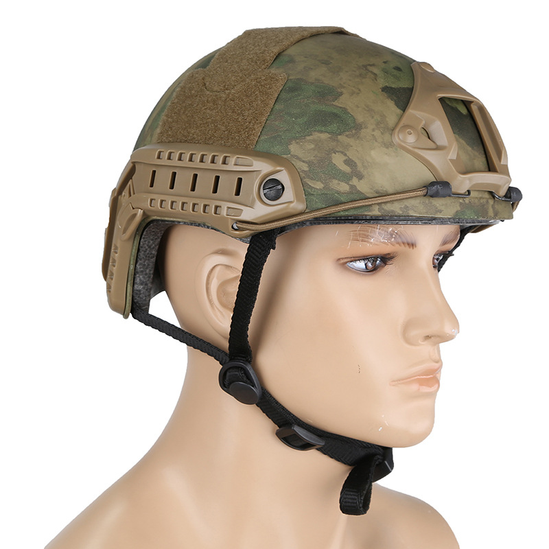 RÁPIDO casco gafas casco PJ elíptica agujero montar CS Rail casco de ventilador militar casco táctico casco