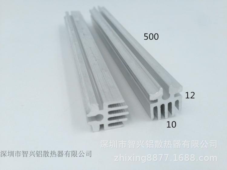 LED灯管散热条 铝型材散热片 优质散热片LED灯管散热条10*12-500