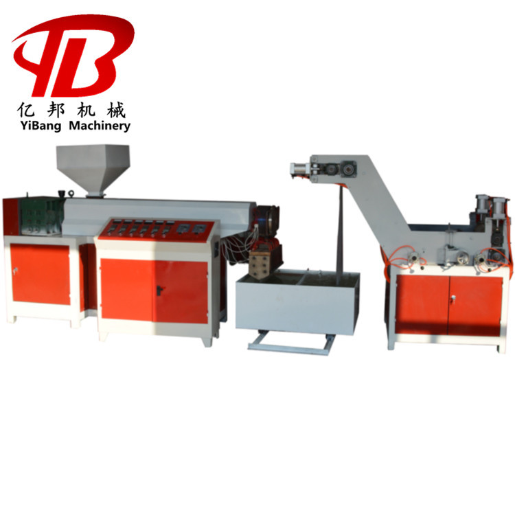 SJL撕裂膜机,拉菲草捆扎绳拉丝机组格