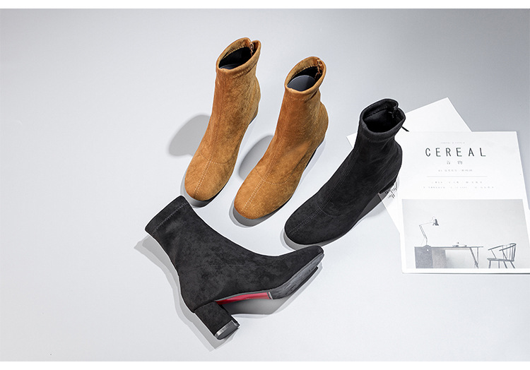 Bottes femme en Daim - Ref 3354891 Image 23