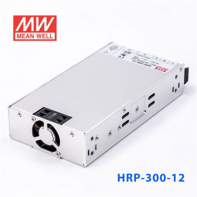 台湾明纬电源HRP-300-12 324W 12V 27A高效低损耗PFC开关电源