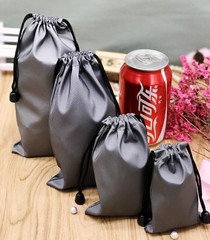 供應移動電源絨布袋 手機充電寶收納袋 自拍杆束口防水絨布袋