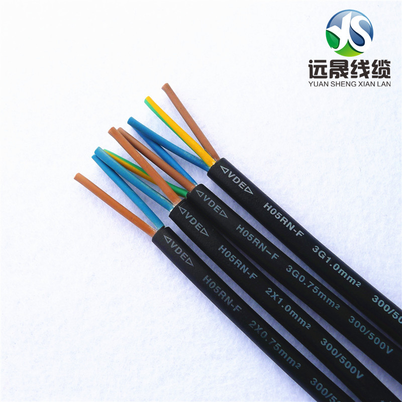 防腐蚀 耐压橡胶线 地埋灯 水下灯电源线VDE认证橡胶线