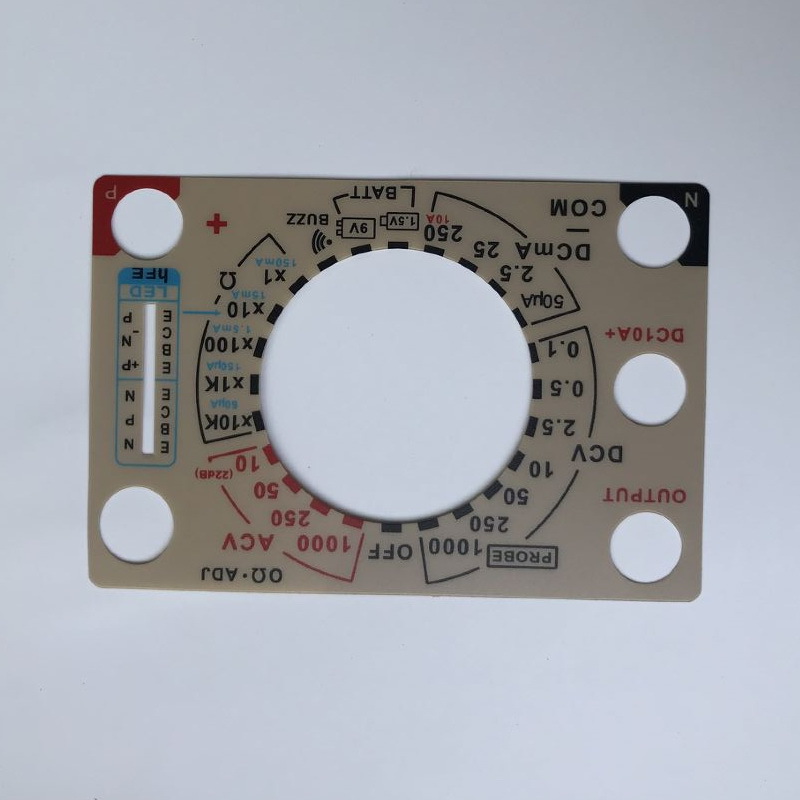 供应PVC铭板 PC面板 PC贴牌 PC胶贴