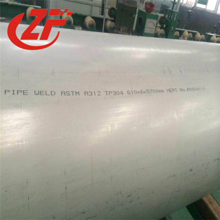 304不锈钢焊管 大口薄壁厚焊管 200钼抛光拉丝面