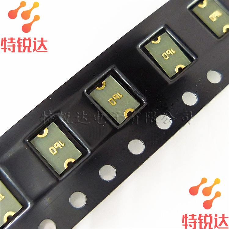 SMD1812P160TF 1.6A 丝印：金色160 贴片自恢复保险丝 全新现货