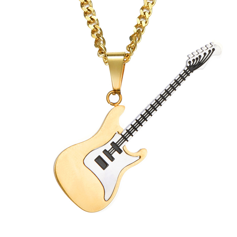 Guitar Pendant Necklace