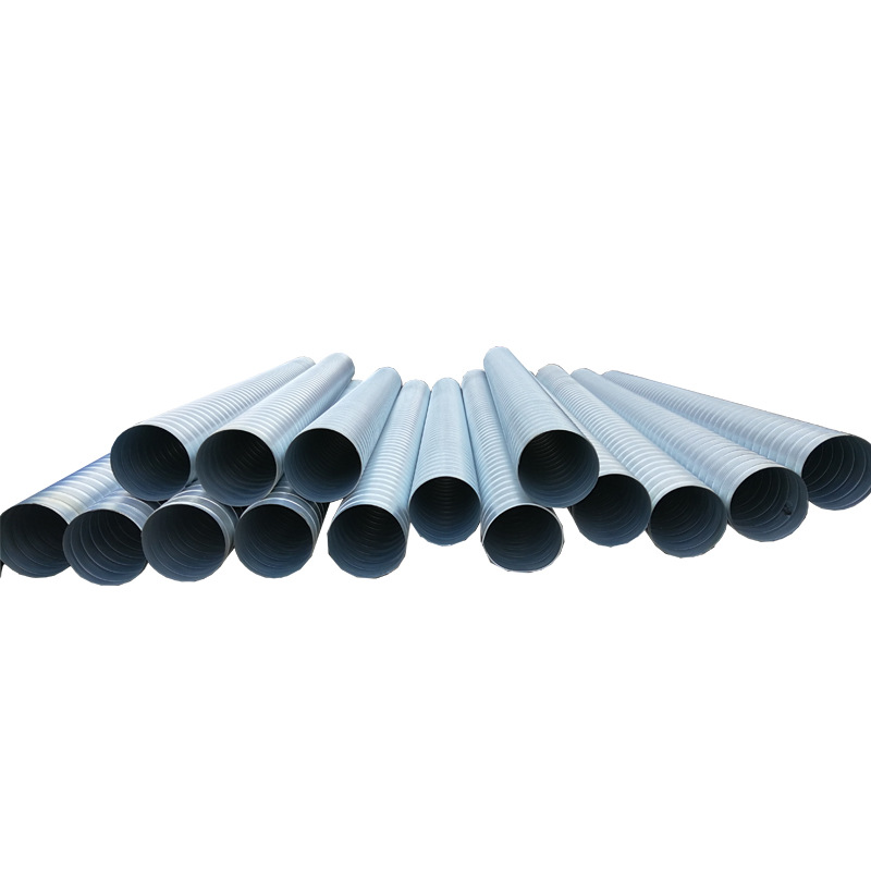 厂家定制 不锈钢风管 通风管道螺旋风管 高温耐腐耐磨 螺旋风管