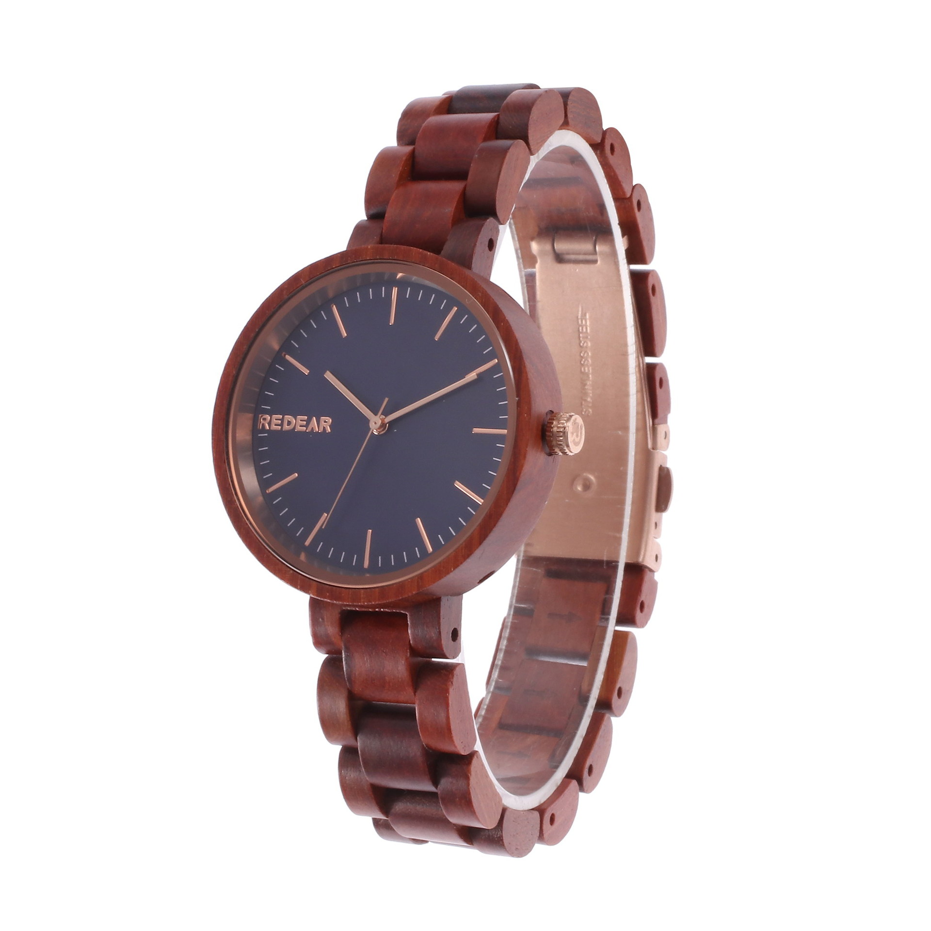 新款时尚简约木手表  亚马逊热卖木质手表女士 工厂现货 一件代发