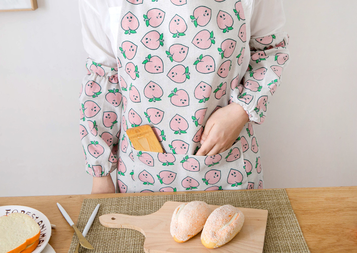 桃子桌布