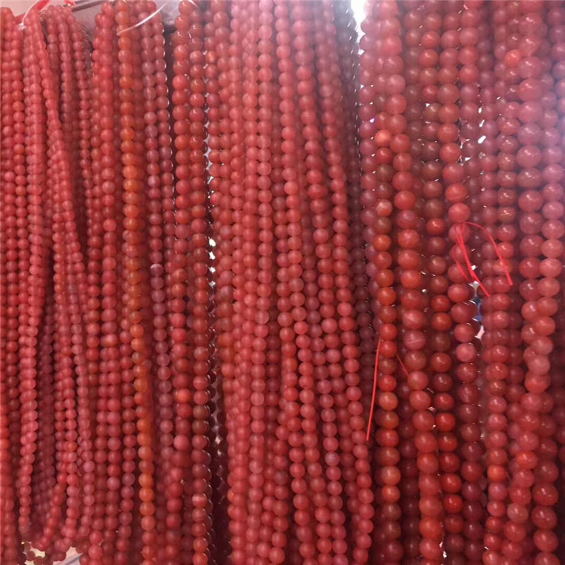 South red hand string natural South Onyx Multi-ring bracelet 108 Beads factory Direct selling wholesale Southern red beads
