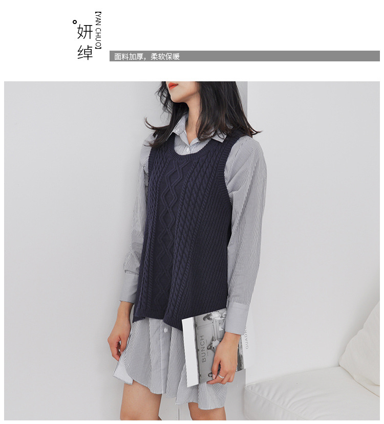 Gilet femme YAN CHUO   en Coton clair - Ref 3317341 Image 7