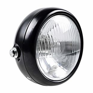 Retro motorcycle Prince headlight Harley 7 inch headlight angel ring steering headlight assembly with bracket