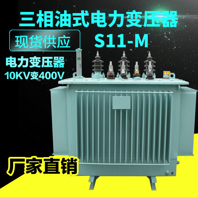 S11-100KVA三相电力变压器10KVA变400Vgao250KVA315KVA全铜制造|ms