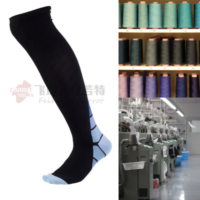 多色可选厂家直销压力袜compression socks骑行袜薄款压缩袜定制