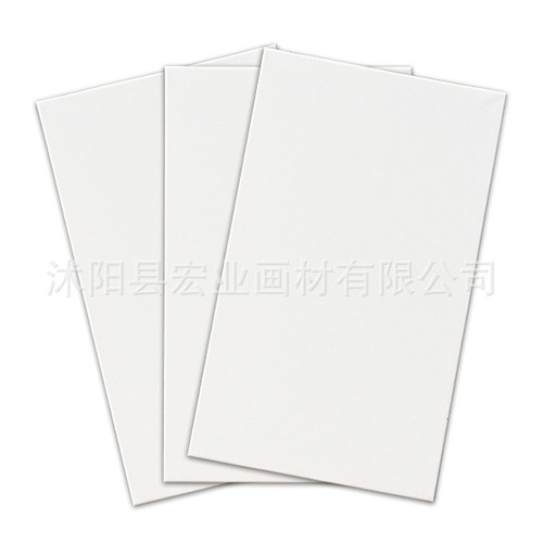 Factory direct sales practice linen oil painting frame board acrylic paint coated watercolor 2020 square canvas