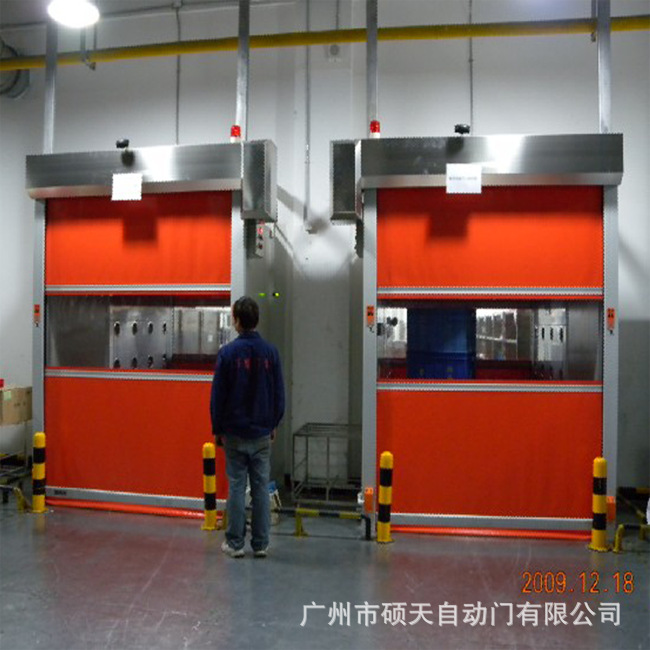 Zhongshan wholesale Goods passageway fast Rolling shutter door fast Rolling Door automatic fast Direct selling