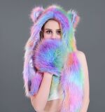 (Трансграничная торговля), бархатная мультяшная шапка, шарф, перчатки, европейский стиль