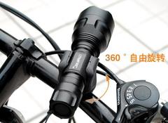 Bicycle light stand 360 degree rotating bicycle light stand mountain bike bicycle flashlight stand bicycle accessories