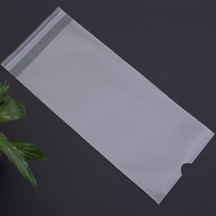 opp袋专用透明包装袋袜子自粘袋 长方形不干胶袜子独立包装袋批发