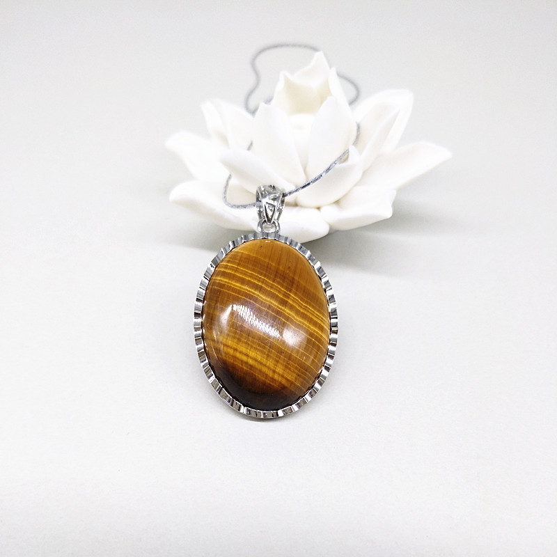 Tiger Eye Stone Pendant
