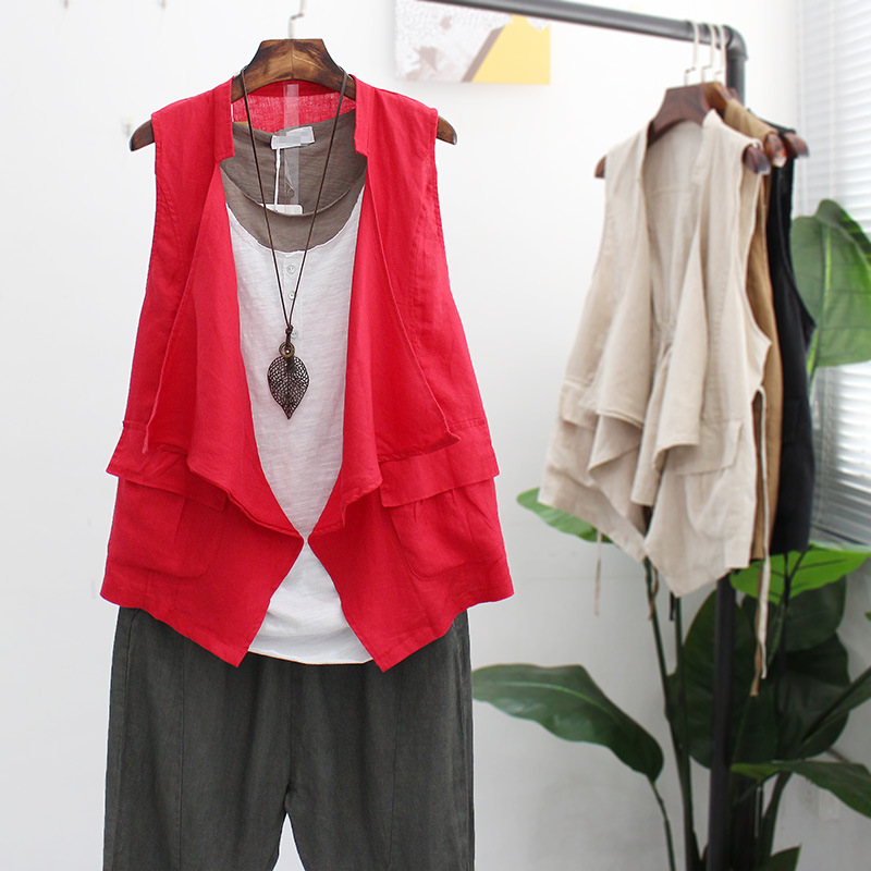 Gilet femme en Chanvre - Ref 3316756 Image 4