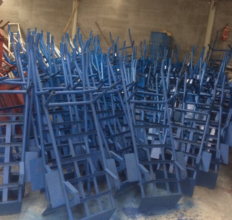 支持小型搬运仓库手推车两轮拉货老虎车手推老虎车人力劳动车