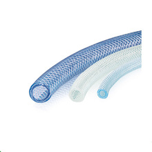 厂家供应pvc透明软管蛇皮管塑料纤维增强网线管给排水管加工定制