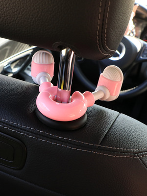 Car interiors cute cartoon foot seat back hook multi-functional device hook female creative interior accessories