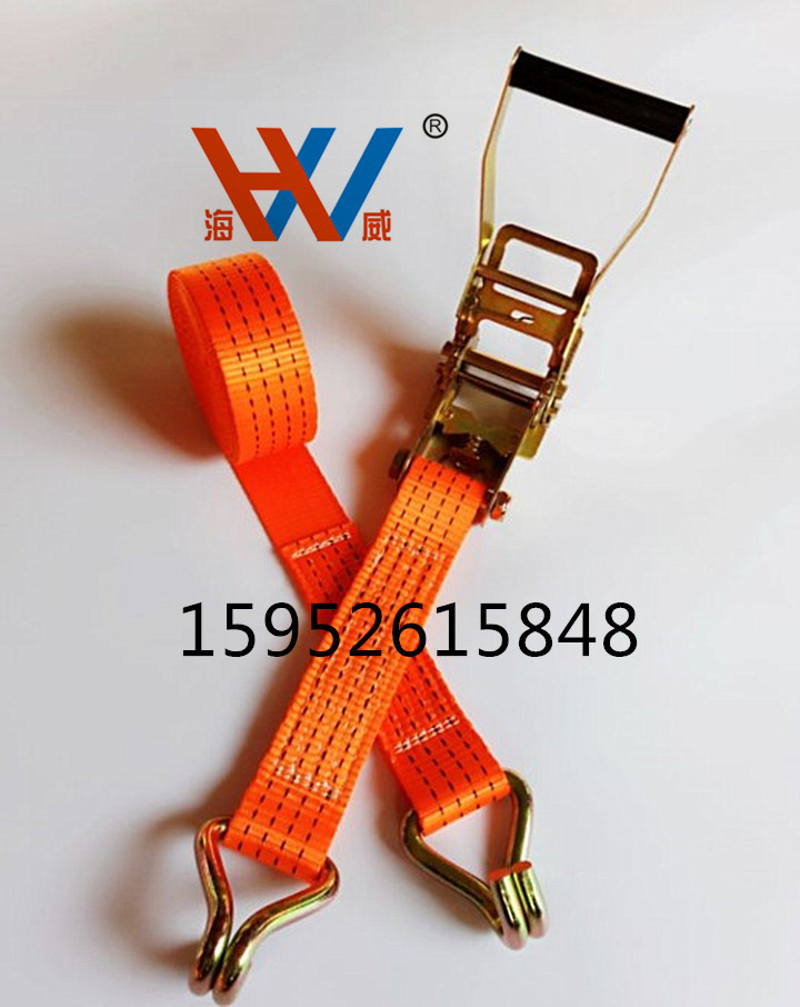 厂家直销50mm汽车收紧器 双钩货车捆绑带 栓紧器