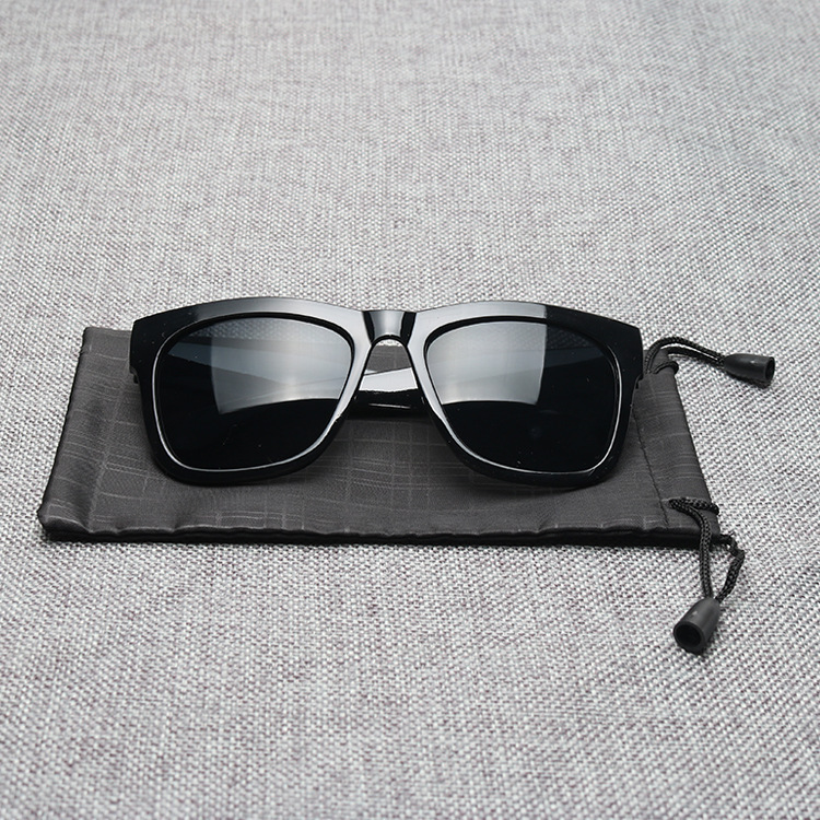 New Microfiber Glasses Bag Black Plaid Mobile Phone Portable Storage Bag Sunglasses Flat Mirror Cloth Bag