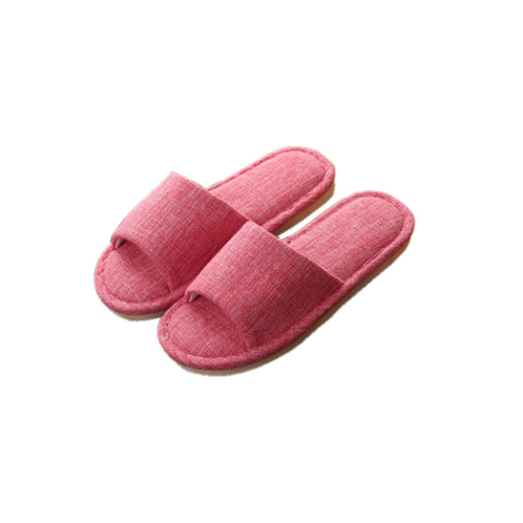 New Spring and Autumn Handmade Slippers for Men and Women's Indoor Warmth, Casual Floor, Anti slip, Comfortable Linen Slippers