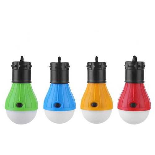 Cross-border supply 3LED outdoor camping light emergency light portable camping light Christmas decoration small hanging light with buckle