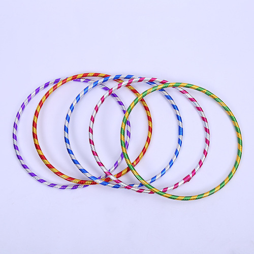 Ribbon laser film hula hoop dance game circle circle primary school kindergarten morning exercise circle gymnastic circle