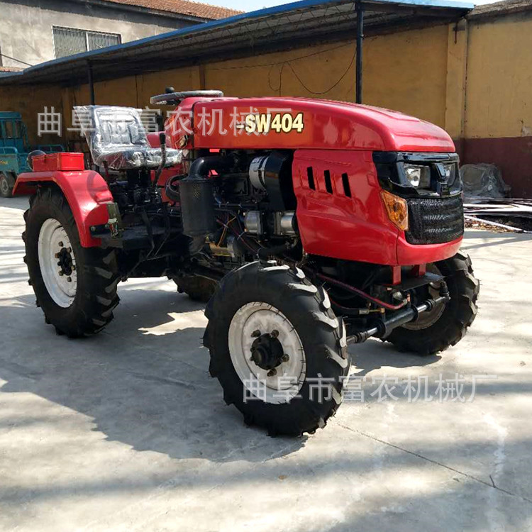 水旱两用型拖拉机小型28马力单缸小四轮拖拉旋耕机