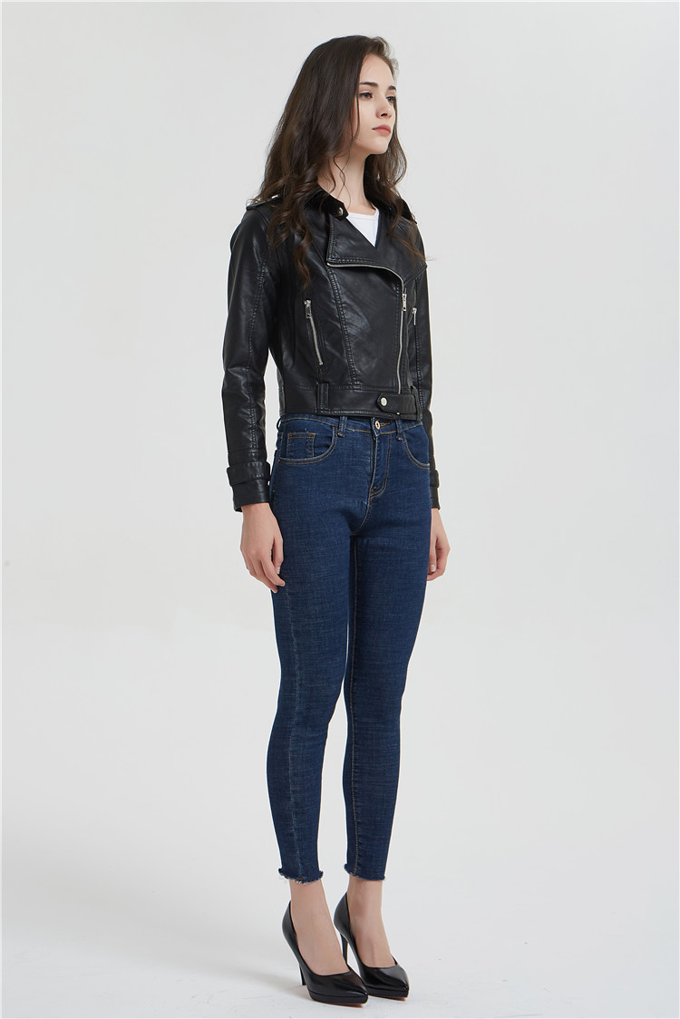 Veste cuir femme en PU - Ref 3447652 Image 15