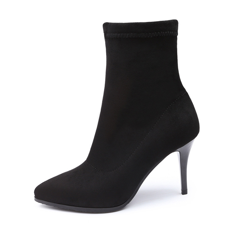 Bottes femme CHUANGMEIQI en Velours de mouton - Ref 3355487 Image 5