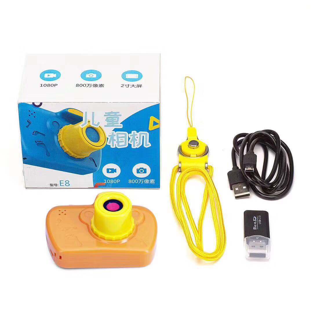 跨境新款六代迷你数码儿童相机运动玩具照相机礼品1080P高清