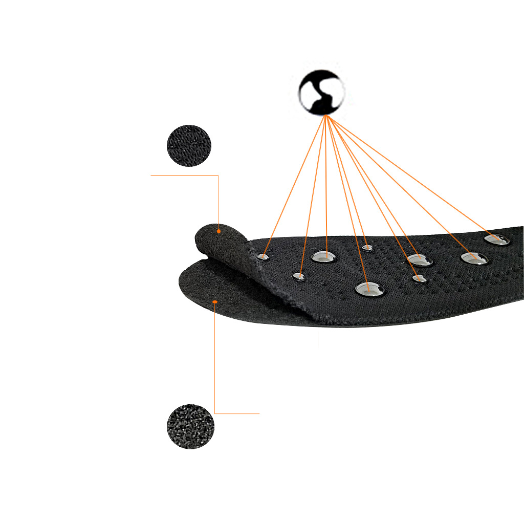 Solette magnetiche massaggianti in memory foam traspiranti_voghion.com