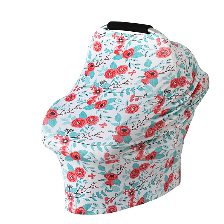 2018欧美多功能婴儿安全座椅垫纯棉购物推车车罩Car Seat Cove