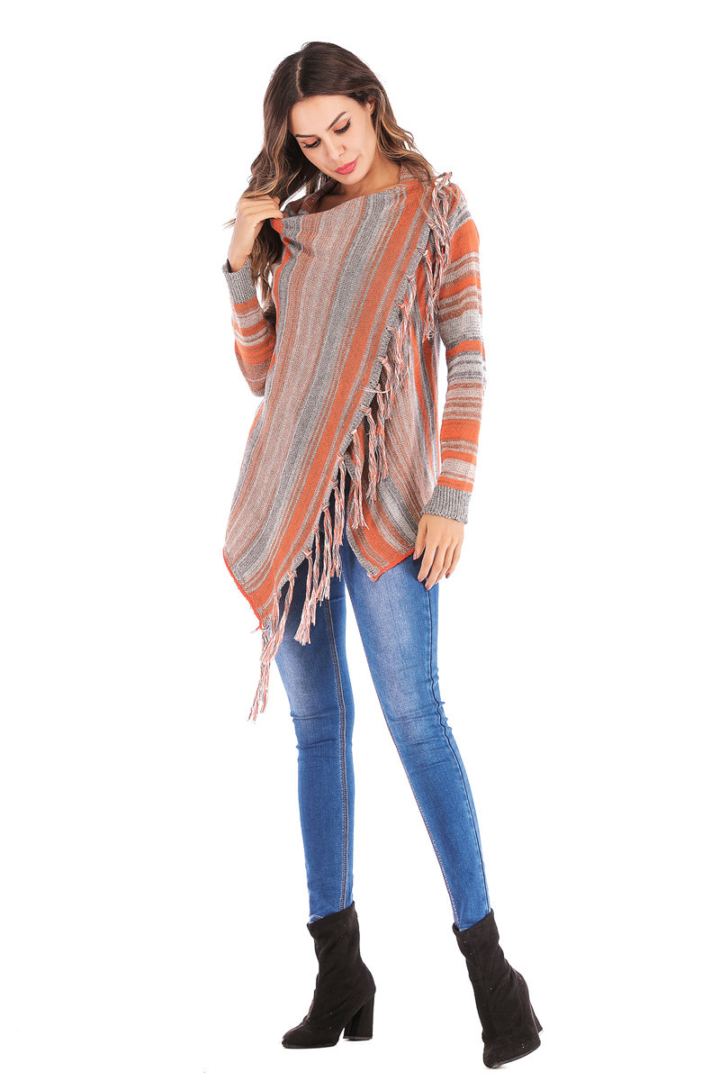  autumn and winter tassel sweater  NSYD3782