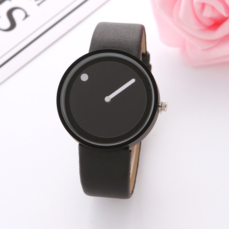 Couple's Watch Black + Black Plate