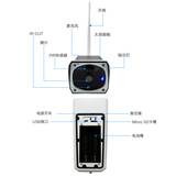 Монитор на солнечной энергии, батарея, видеокамера, мобильный телефон, водонепроницаемая сигнализация, камера видеонаблюдения