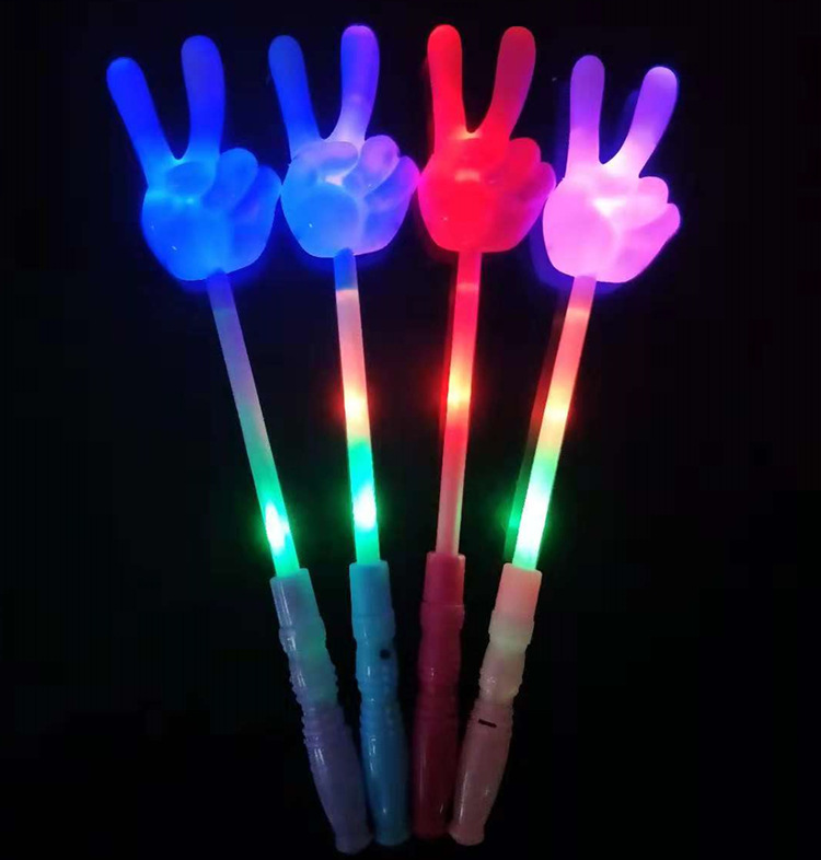 Finger glowing stick