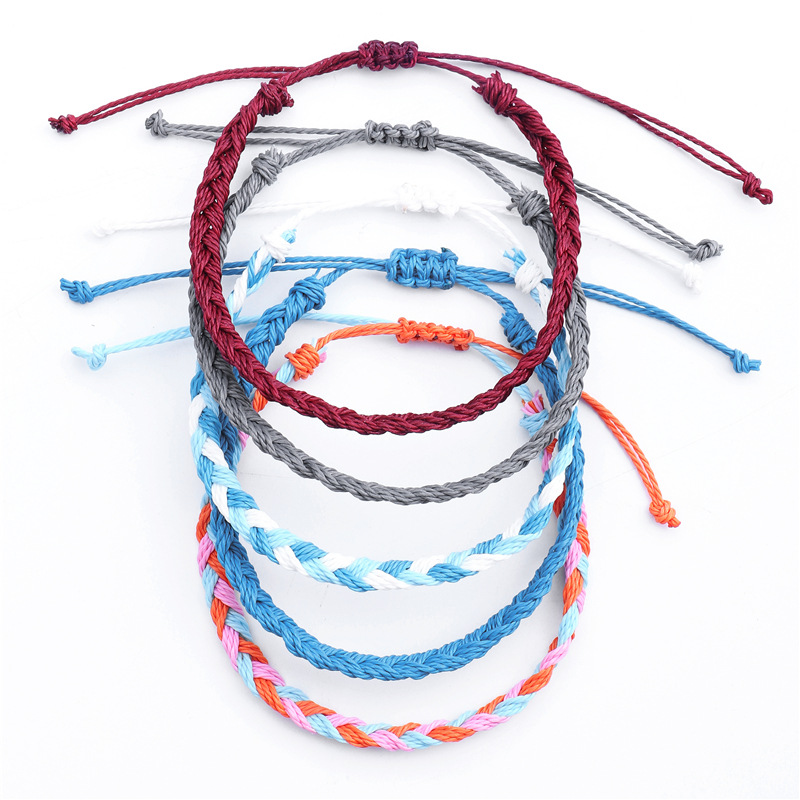 Ethnic Style Waves rope Knitting Womenu0027S Bracelets