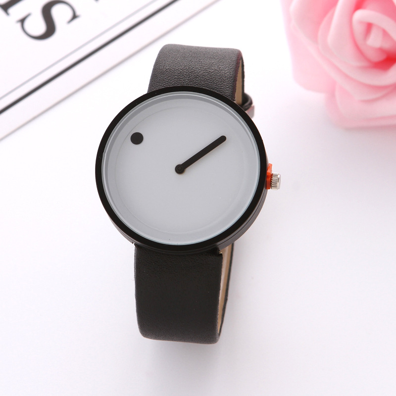 Couple's Watch Black + White Plate