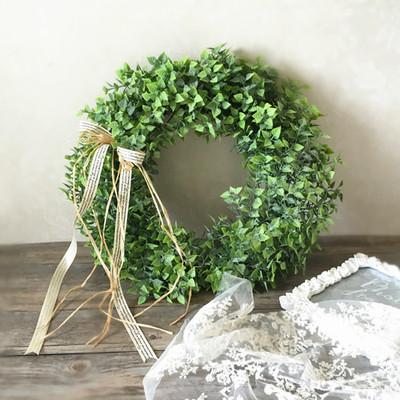 simulation Green plant Sen family Garland Door trim Wall hangings Wall hanging Home Furnishing Wedding celebration decorate arrangement Amazon AliExpress Source of goods