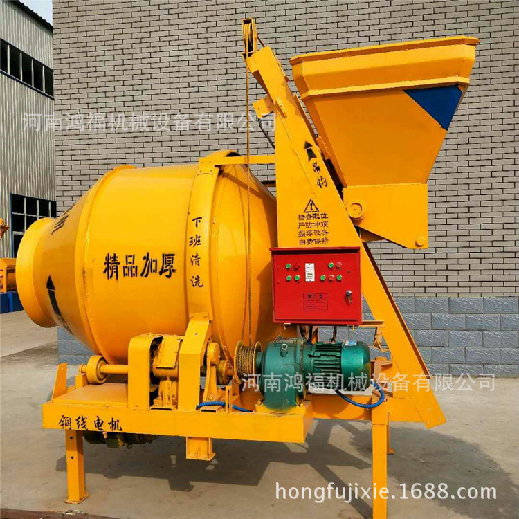 电动齿辊式混凝土搅拌 卧式多功能砂浆搅拌机 粉末混合滚筒搅拌机