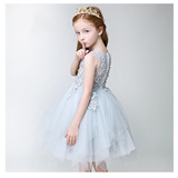 Детское вечернее платье, юбка, наряд маленькой принцессы, свадебное платье, детский костюм, 2020, из фатина
