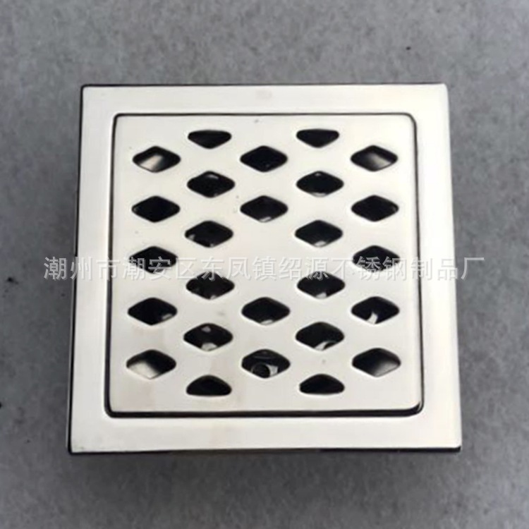 Manufacturer Deodorant floor drain Rusty ground leak Stainless steel floor drain 304 the floor drain dn50 dn75 engineering